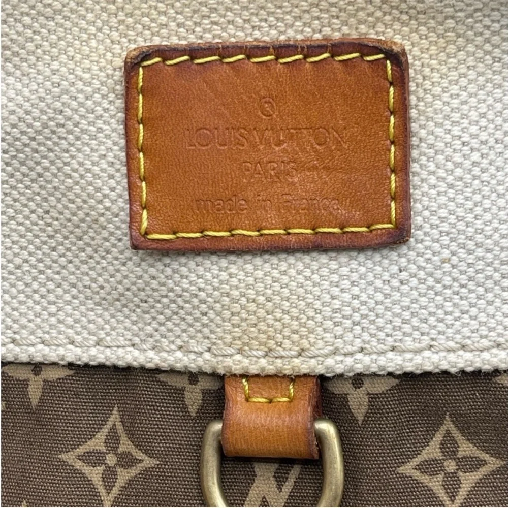 Louis Vuitton Globe Shopper Cruise Tote Bag Canvas Blue